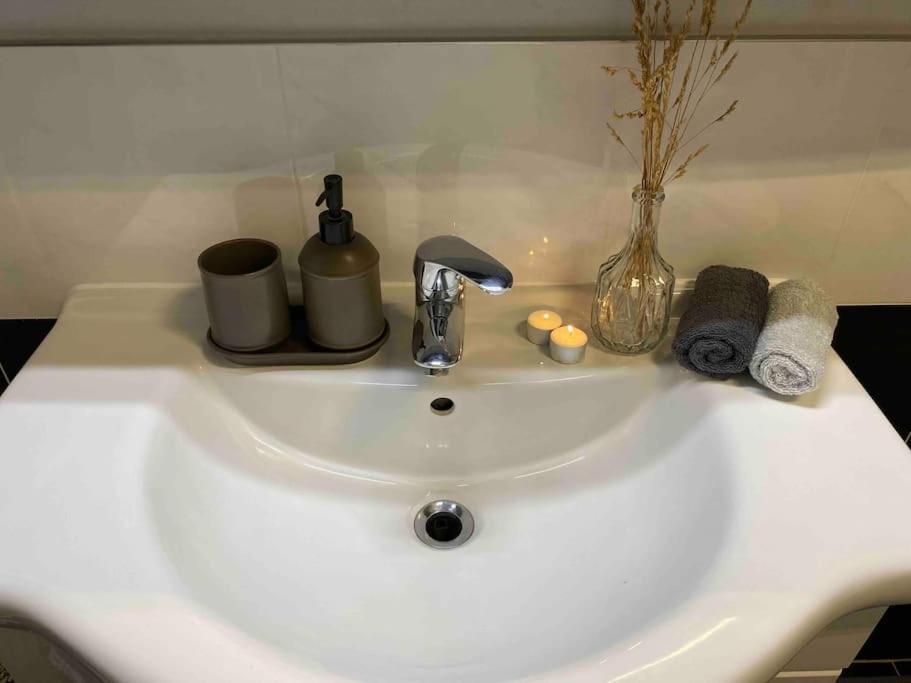 Zentrales Privatapartment 巴特洪堡 外观 照片